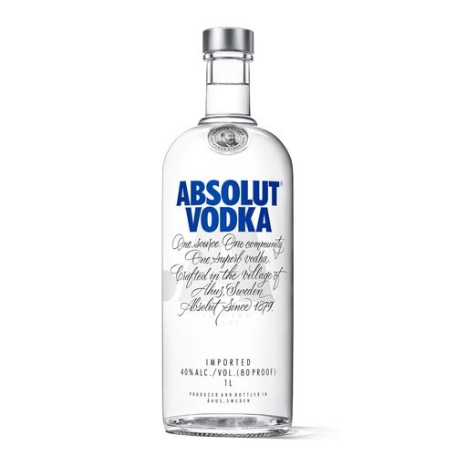 10. Vodka Absolut
